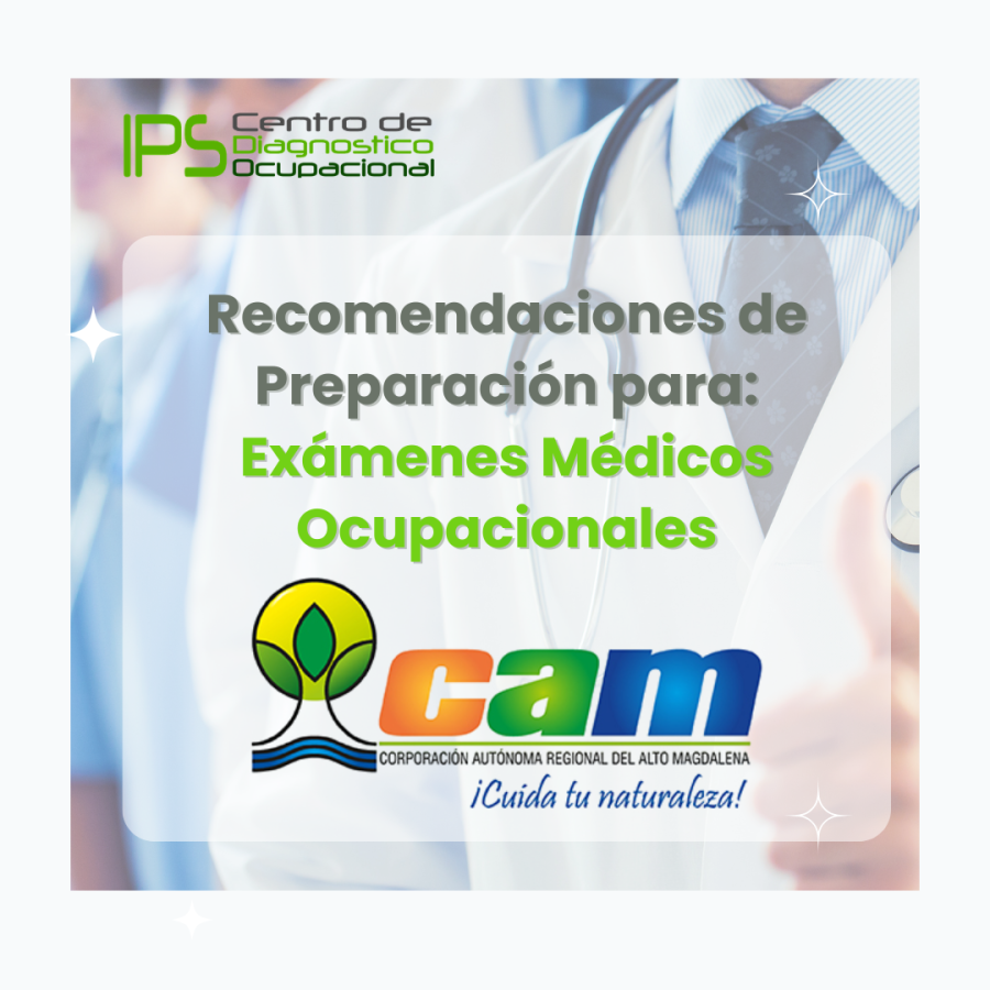 Recomendaciones Para Evaluaciones Medicas Ocupacionales CAM
