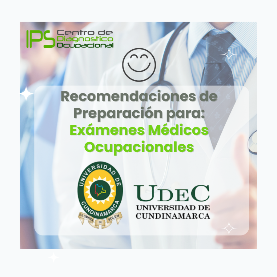 Recomendaciones Para Evaluaciones Medicas Ocupacionales UNIVERSIDAD DE CUNDINAMARCA